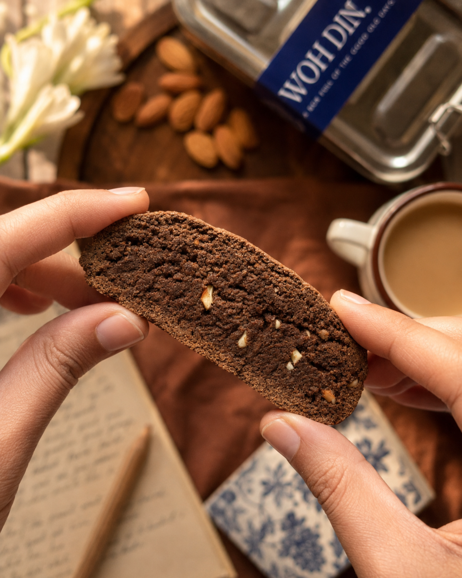 Almond Chocolate Biscotti, fifth angle